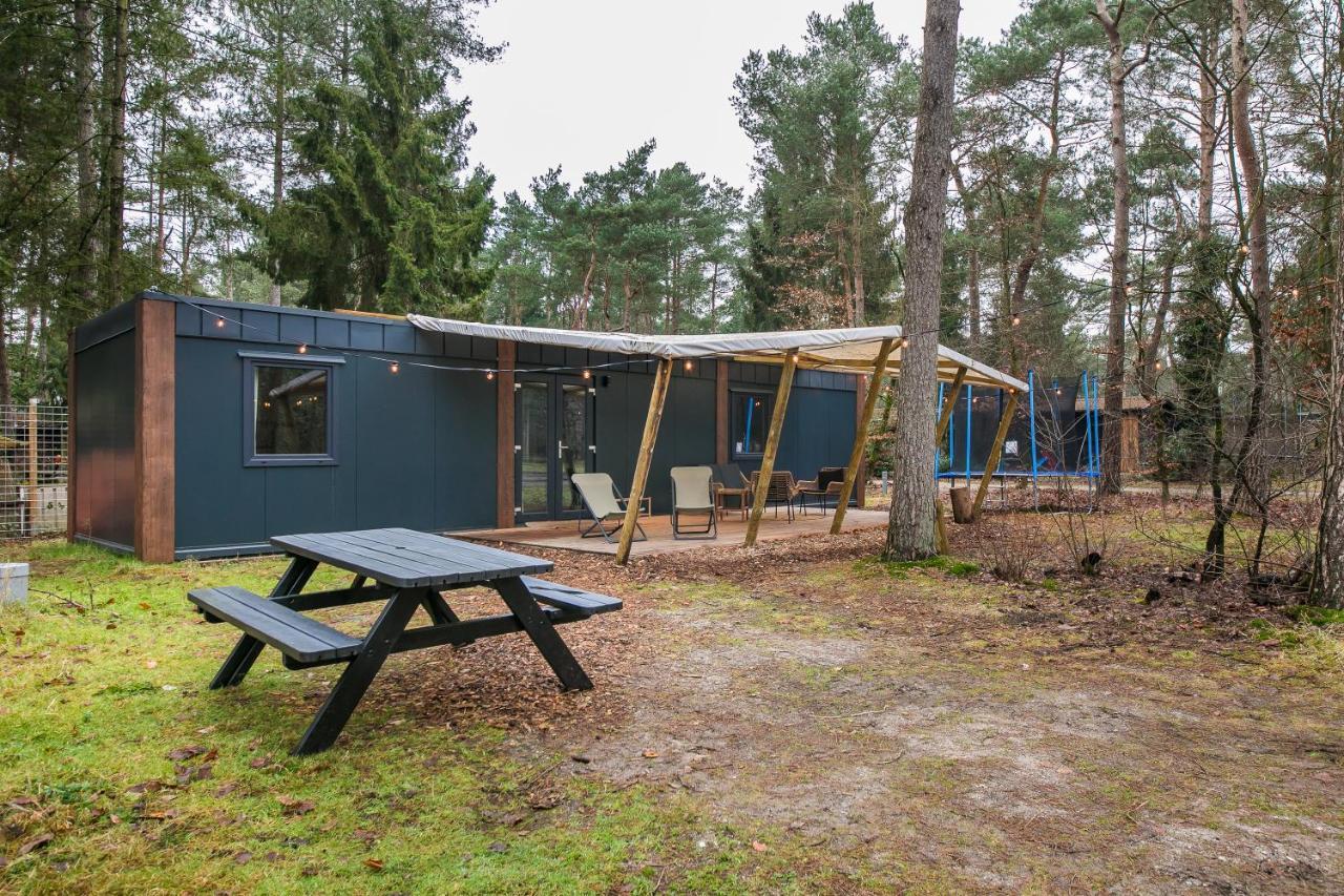 Cosy 4 Pers Chalet Midden In Bos Op De Veluwe Villa Doornspijk Exterior photo